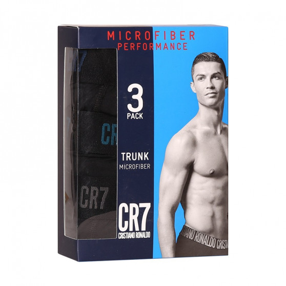 3PACK Boxers para hombre CR7 negro (8199-49-201)