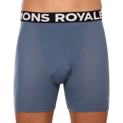 Boxers para hombre Mons Royale merino azul (100088-1169-376)