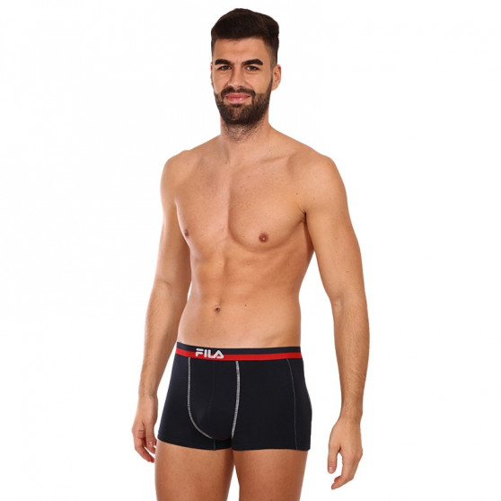 2PACK Boxers para hombre Fila azul oscuro (FU5020/2-321)