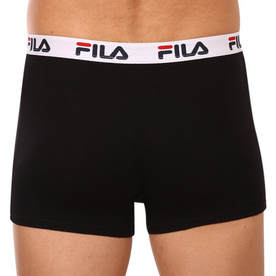 2PACK Boxers para hombre Fila negro (FU5040/2-200)