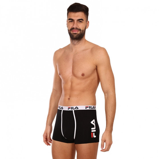 2PACK Boxers para hombre Fila negro (FU5040/2-200)