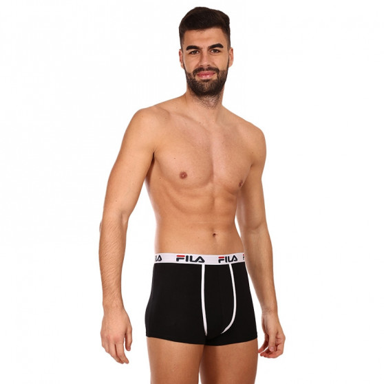 2PACK Boxers para hombre Fila negro (FU5040/2-200)