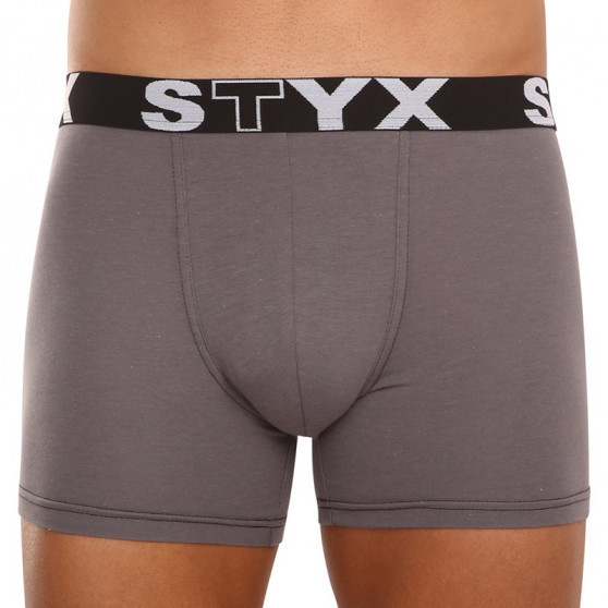 3PACK Boxers para hombre Styx largos deportivos elásticos multicolor (U9696863)