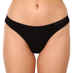 Tanga de mujer Gina bamboo negro (05014-MxC)