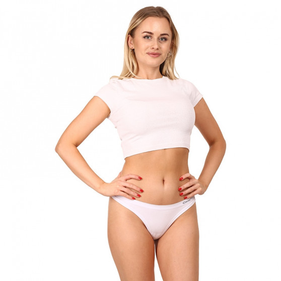 Tanga de mujer Gina bamboo white (05014-MxB)