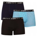 3PACK Boxers para hombre Lee Cooper multicolor (LCUBOX3P4-1946712)