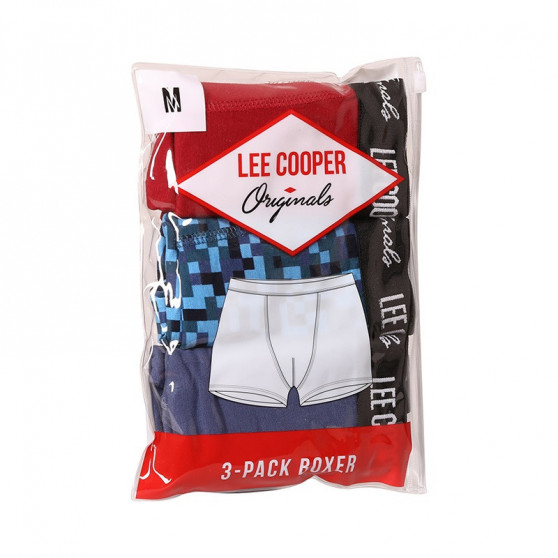 3PACK Boxers para hombre Lee Cooper multicolor (LCUBOX3P2-1946710)