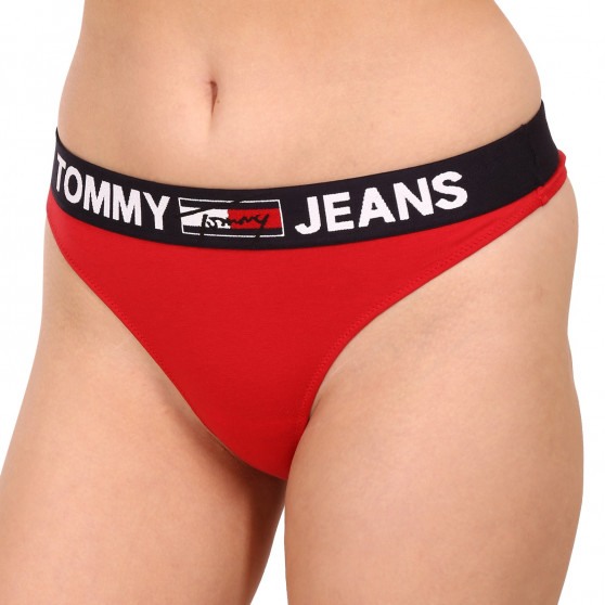 Tanga de mujer Tommy Hilfiger rojo (UW0UW02823 XLG)