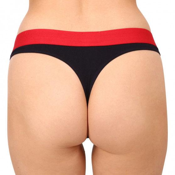 Tanga de mujer Tommy Hilfiger azul oscuro (UW0UW02823 DW5)