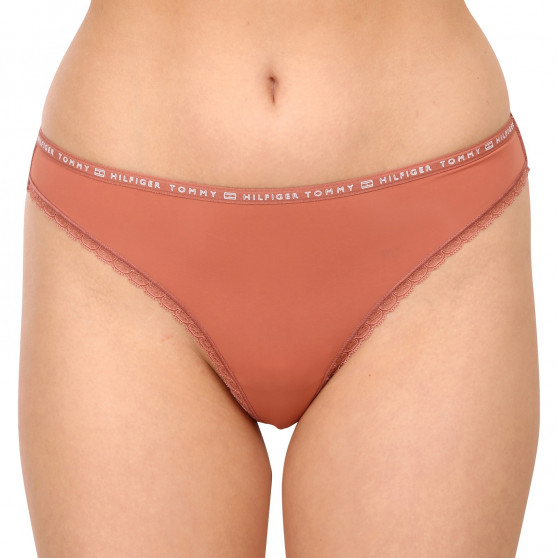 3PACK tanga de mujer Tommy Hilfiger multicolor (UW0UW02824 0TG)