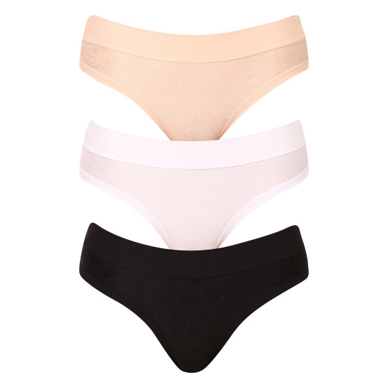 3PACK bragas de mujer Andrie multicolor (PS 2875 A)