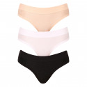 3PACK bragas de mujer Andrie multicolor (PS 2875 A)