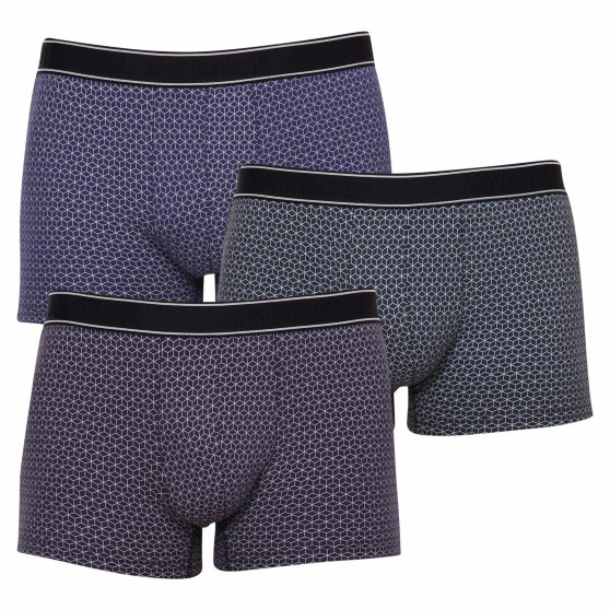 3PACK Boxers para hombre Andrie multicolor (PS 5651)