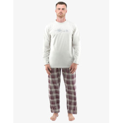 Pijama de hombre Gino multicolor (79133-LxGDCF)