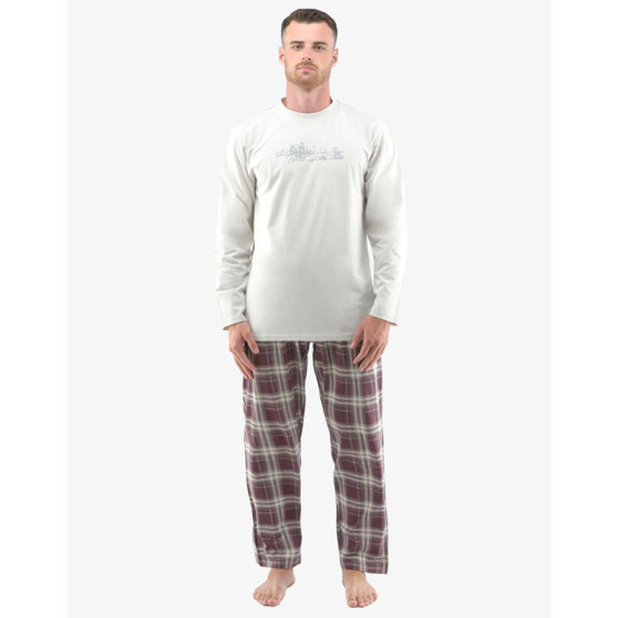 Pijama de hombre Gino multicolor (79133-LxGDCF)