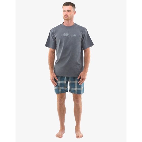 Pijama de hombre Gino multicolor (79134-DxGDZM)