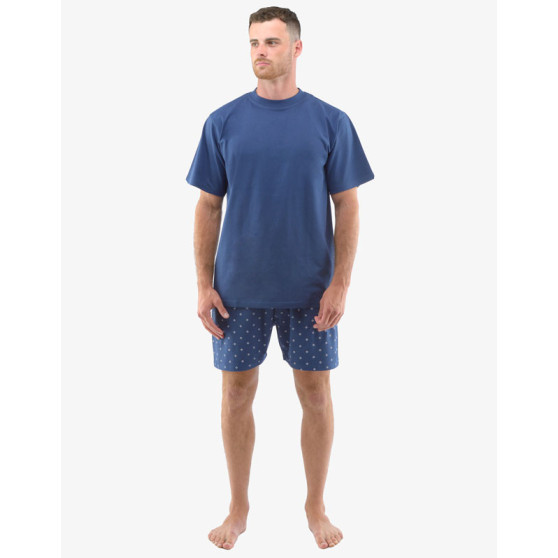 Pijama de hombre Gino sobredimensionado azul oscuro (79130-DCMMGA)