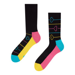 Calcetines felices Dedoles Neon Love (D-U-SC-RSS-C-C-248)