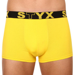 Boxers para hombre Styx deportivo elástico amarillo (G1068)