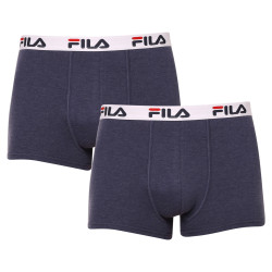 2PACK Boxers para hombre Fila azul (FU5016/2-272)