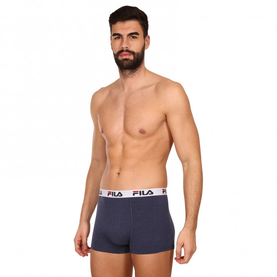 2PACK Boxers para hombre Fila azul (FU5016/2-272)