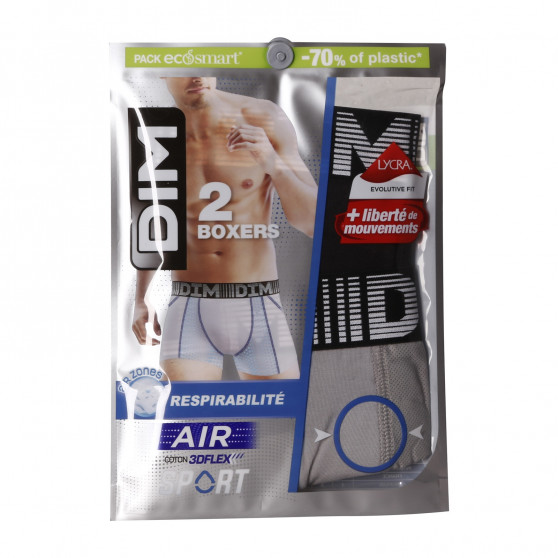 2PACK Boxers para hombre DIM multicolor (DI0001N1-9LU)