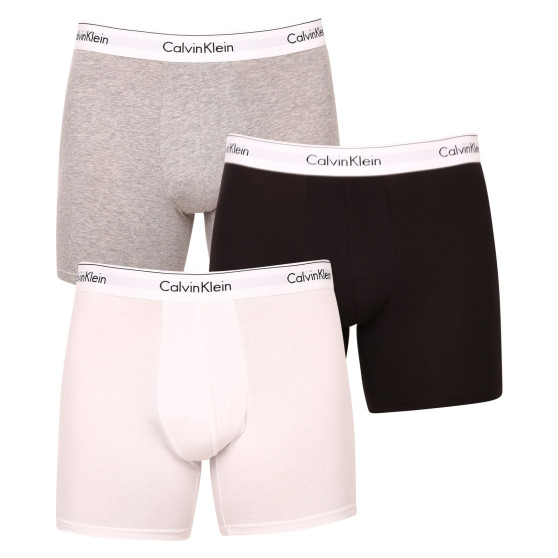 3PACK Boxers para hombre Calvin Klein multicolor (NB2381A-MP1)