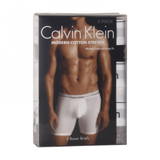 3PACK Boxers para hombre Calvin Klein multicolor (NB2381A-MP1)