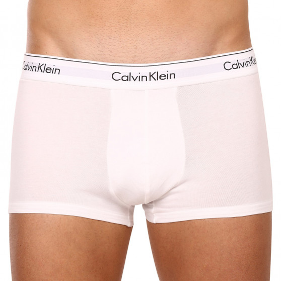 3PACK Boxers para hombre Calvin Klein blanco (NB2380A-100)