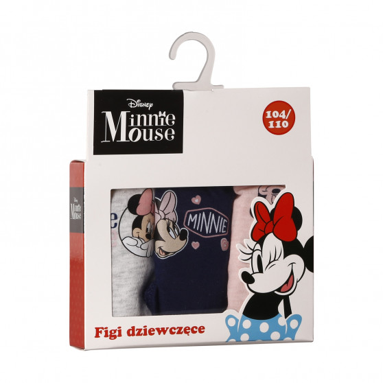 3PACK braguitas niña E plus M Minnie multicolor (52 33 9873)