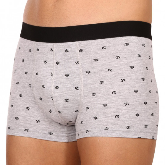 2PACK Boxers para hombre Molvy gris (MP-1071-BEU)