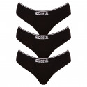 3PACK bragas de mujer Diesel negro (A04030-0LDAC-E4101)