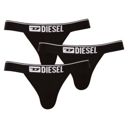 3PACK calzoncillos para hombre Diesel negro (00SH9I-0GDAC-E4101)