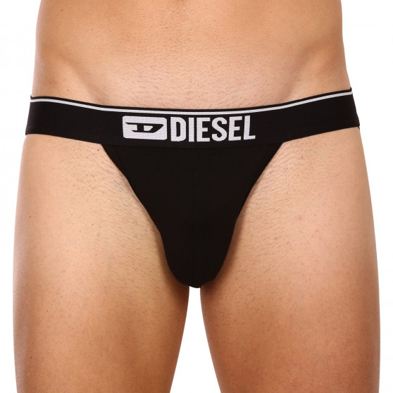 3PACK calzoncillos para hombre Diesel negro (00SH9I-0GDAC-E4101)