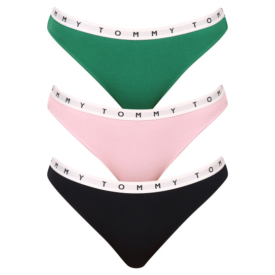 3PACK bragas de mujer Tommy Hilfiger multicolor (UW0UW03286 0V3)