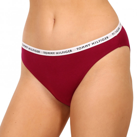 3PACK bragas de mujer Tommy Hilfiger multicolor (UW0UW02828 0XH)