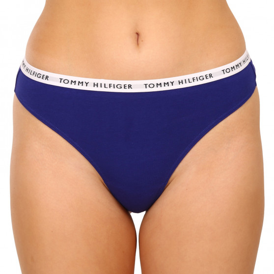 3PACK tanga de mujer Tommy Hilfiger multicolor (UW0UW02829 0XH)