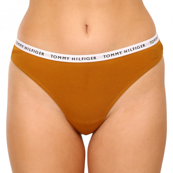 3PACK tanga de mujer Tommy Hilfiger multicolor (UW0UW02829 0XH)