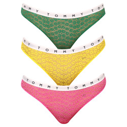 3PACK bragas de mujer Tommy Hilfiger multicolor (UW0UW02522 0Y0)