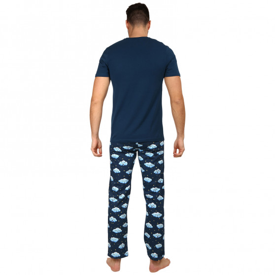 Alegre pijama de hombre Dedoles Sleepy puffs (D-M-SW-MP-C-C-1452)