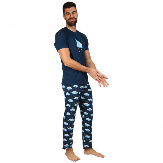 Alegre pijama de hombre Dedoles Sleepy puffs (D-M-SW-MP-C-C-1452)