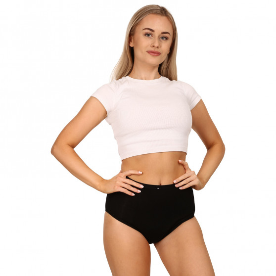 Bragas menstruales de bambú para mujer Moove negro (PHWHVY-BK)