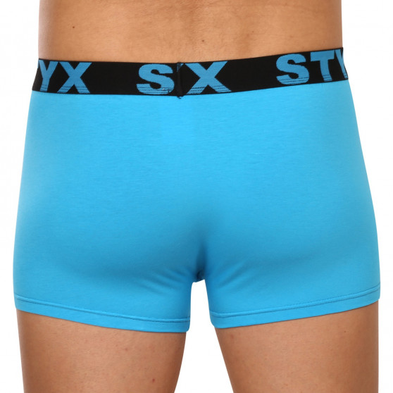 Boxers para hombre Styx deportivo elástico azul claro (G1169)