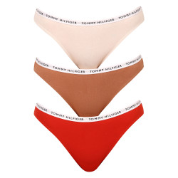 3PACK bragas de mujer Tommy Hilfiger multicolor (UW0UW02828 0R2)