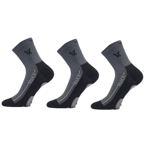 3PACK calcetines VoXX gris oscuro (Barefootan-darkgrey)