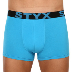 Boxers para hombre Styx deportivo elástico oversize azul claro (R1169)