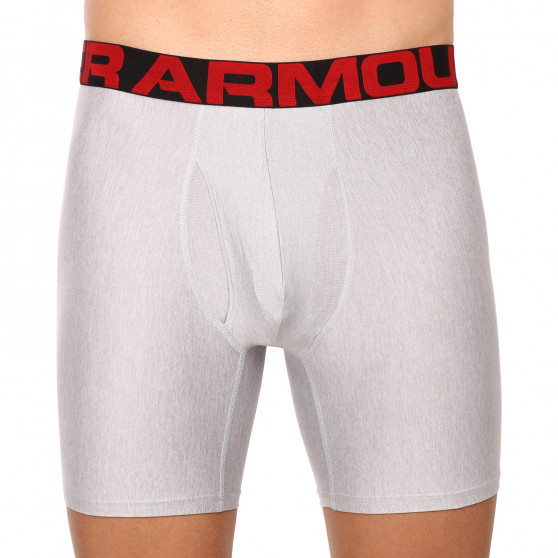 2PACK Boxers para hombre Under Armour gris (1363619 011)