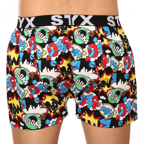 Calzones de hombre Styx art sports rubber OMG (B1456)