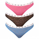 3PACK bragas de mujer Tommy Hilfiger multicolor (UW0UW02522 0VH)