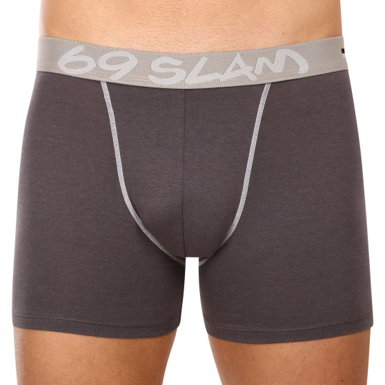 Boxers para hombre 69SLAM fit bamboo plain (MBVPLN-DG)